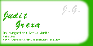 judit grexa business card